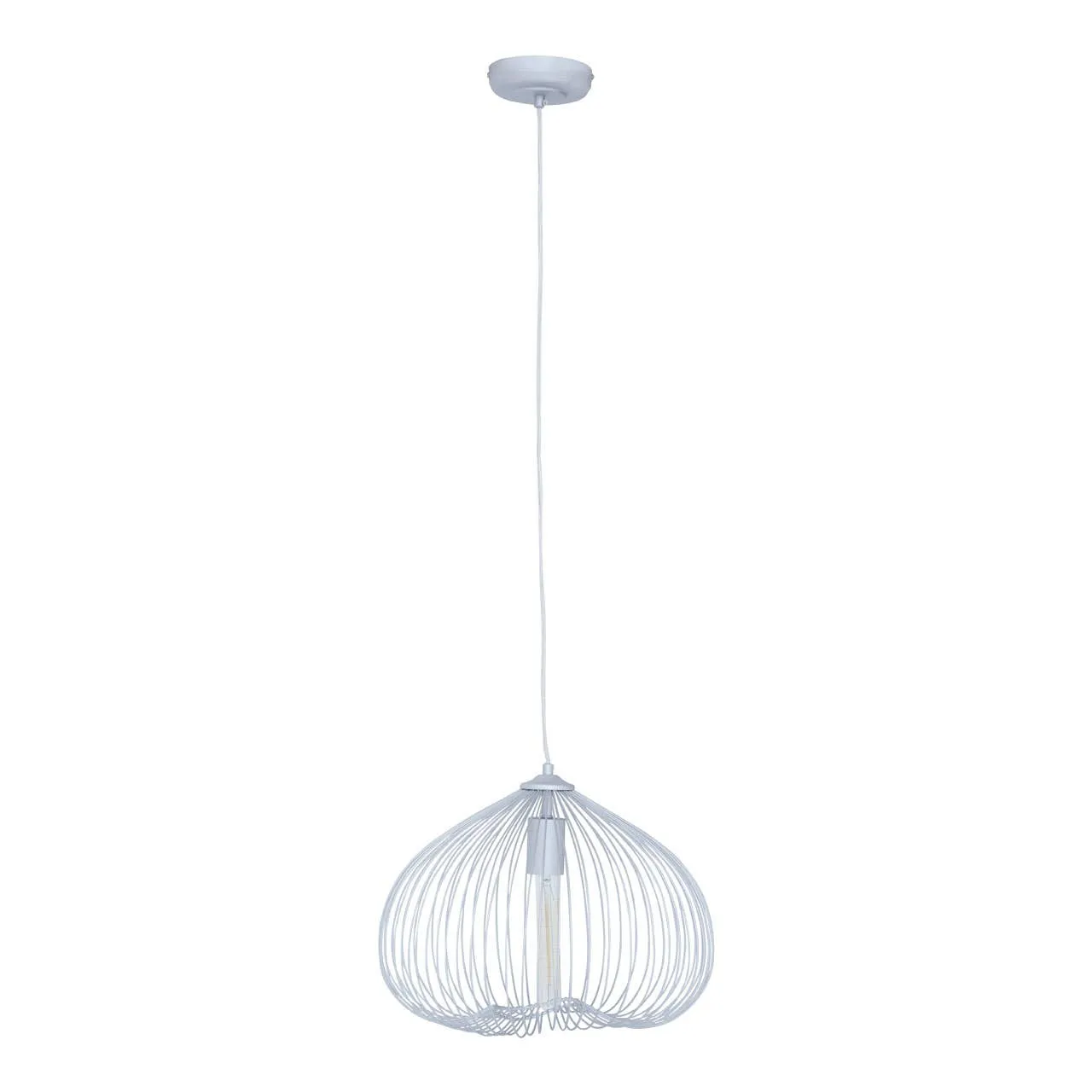 Geometric Wire Pendant Light